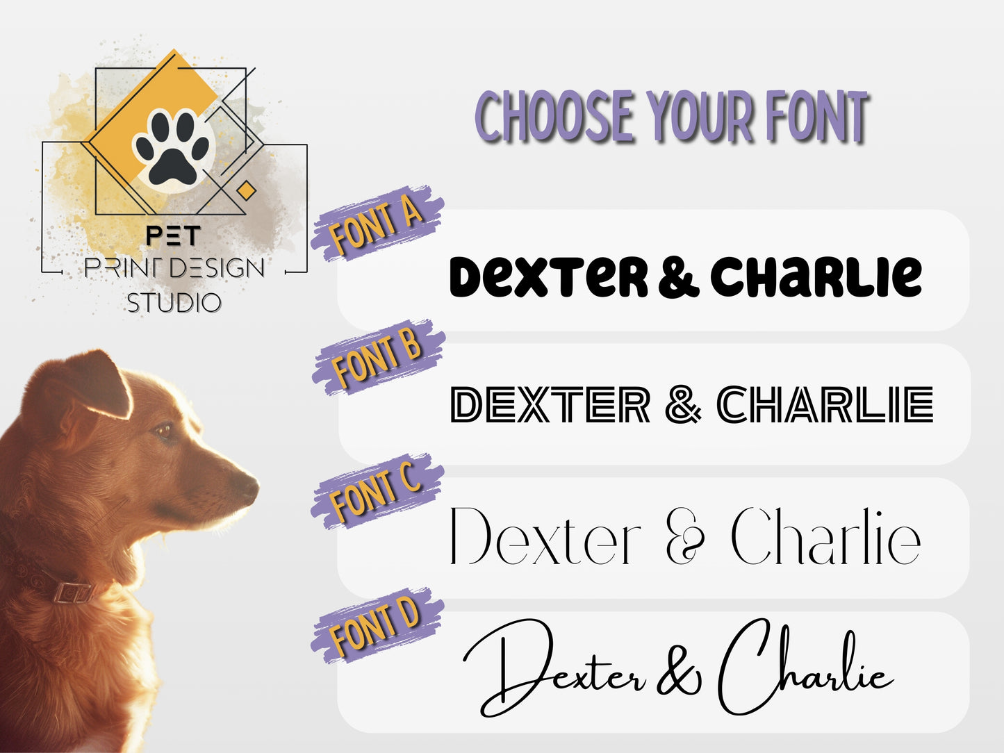 Custom Cartoon Pet Portraits - Custom Dog, Cat & Animal Art Prints