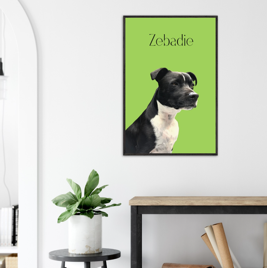 Custom Cartoon Pet Portraits - Custom Dog, Cat & Animal Art Prints