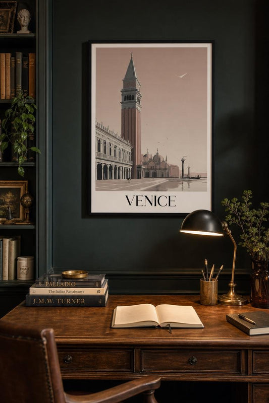 Venice | Vintage Travel Framed Poster Print