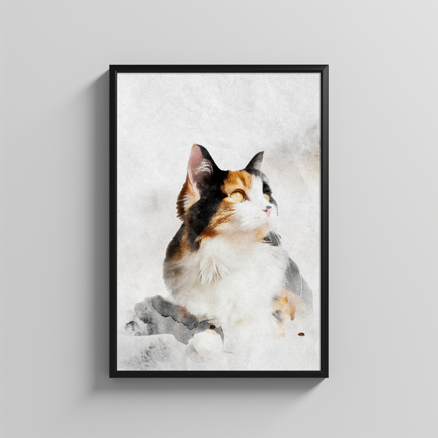 Customised Watercolour Pet Portrait – Custom Dog, Cat & Animal Art Prints