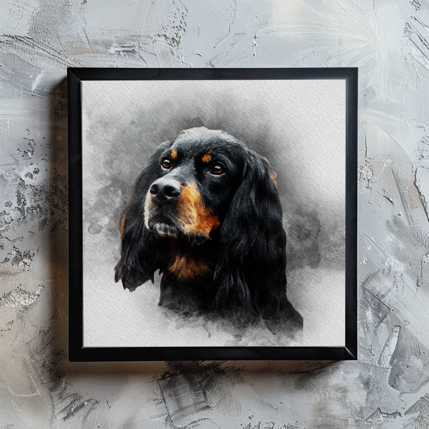 Customised Watercolour Pet Portrait – Custom Dog, Cat & Animal Art Prints